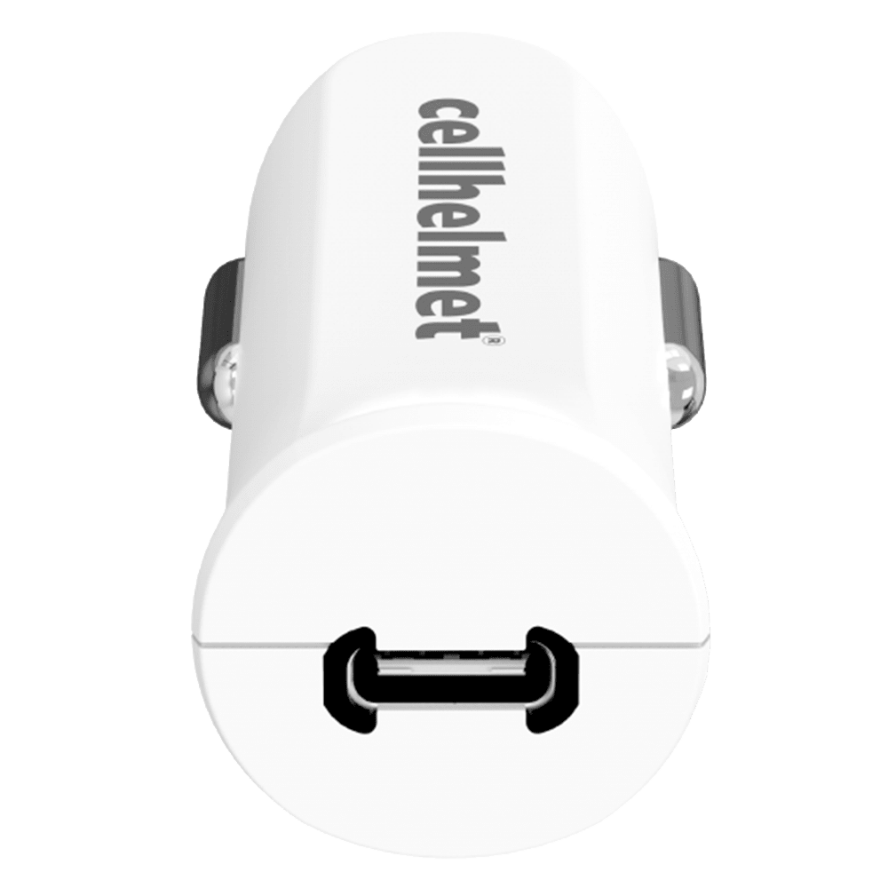 cellhelmet Power Delivery USB C Car Charger 27W White