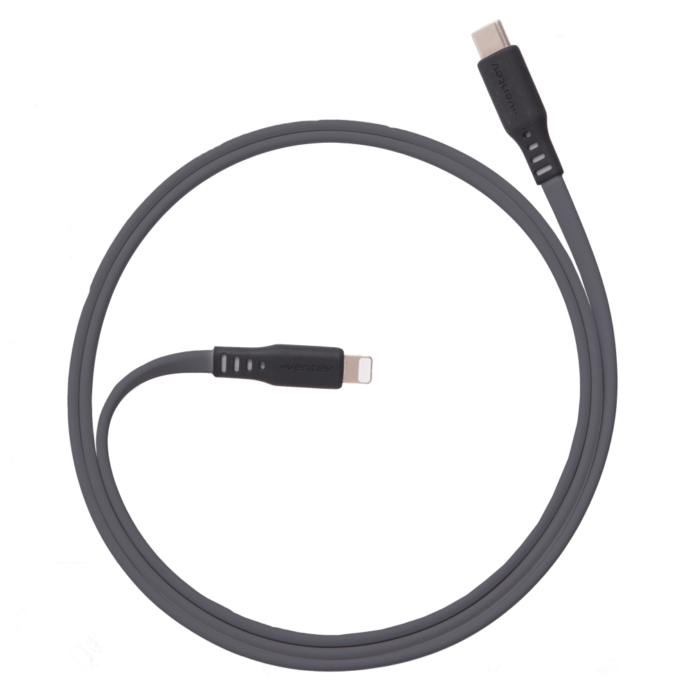 Ventev 20W ULTRAFAST USB C Universal Car Charger and USB C to Apple Lightning Cable