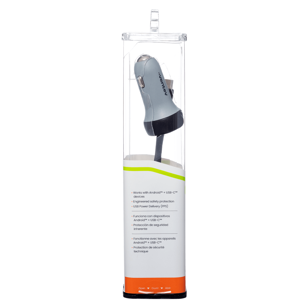Ventev 30W USB C PPS Car Charger and USB C to USB C Cable