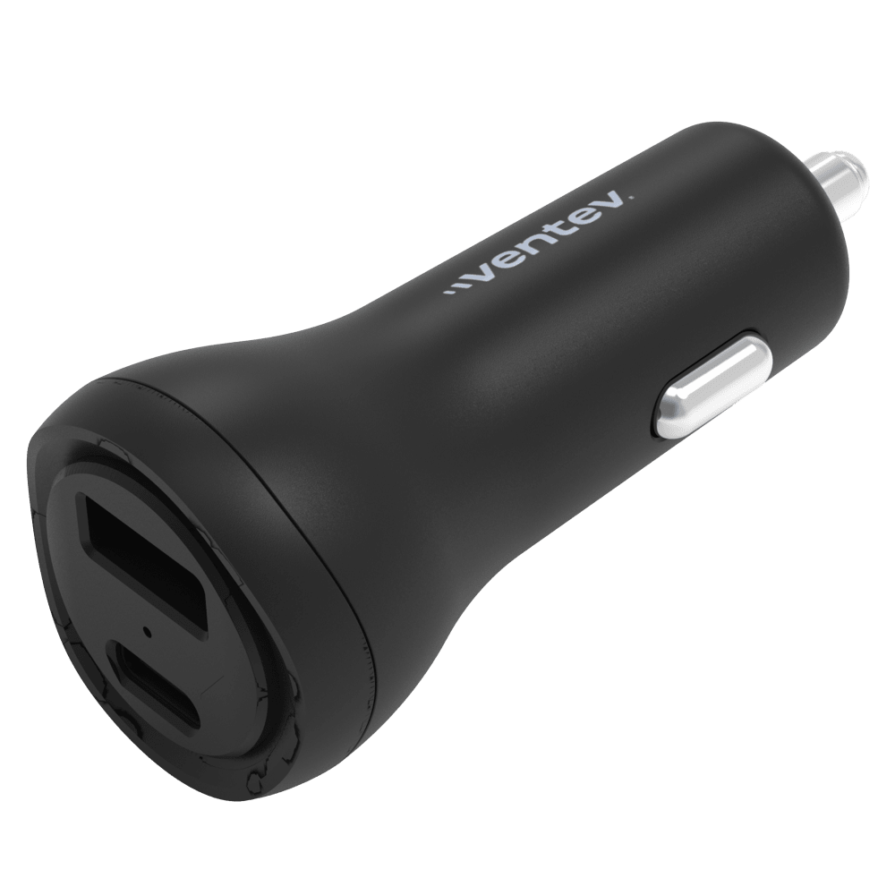 Ventev ULTRAFAST 32W Dual USB C and USB A Port Car Charger