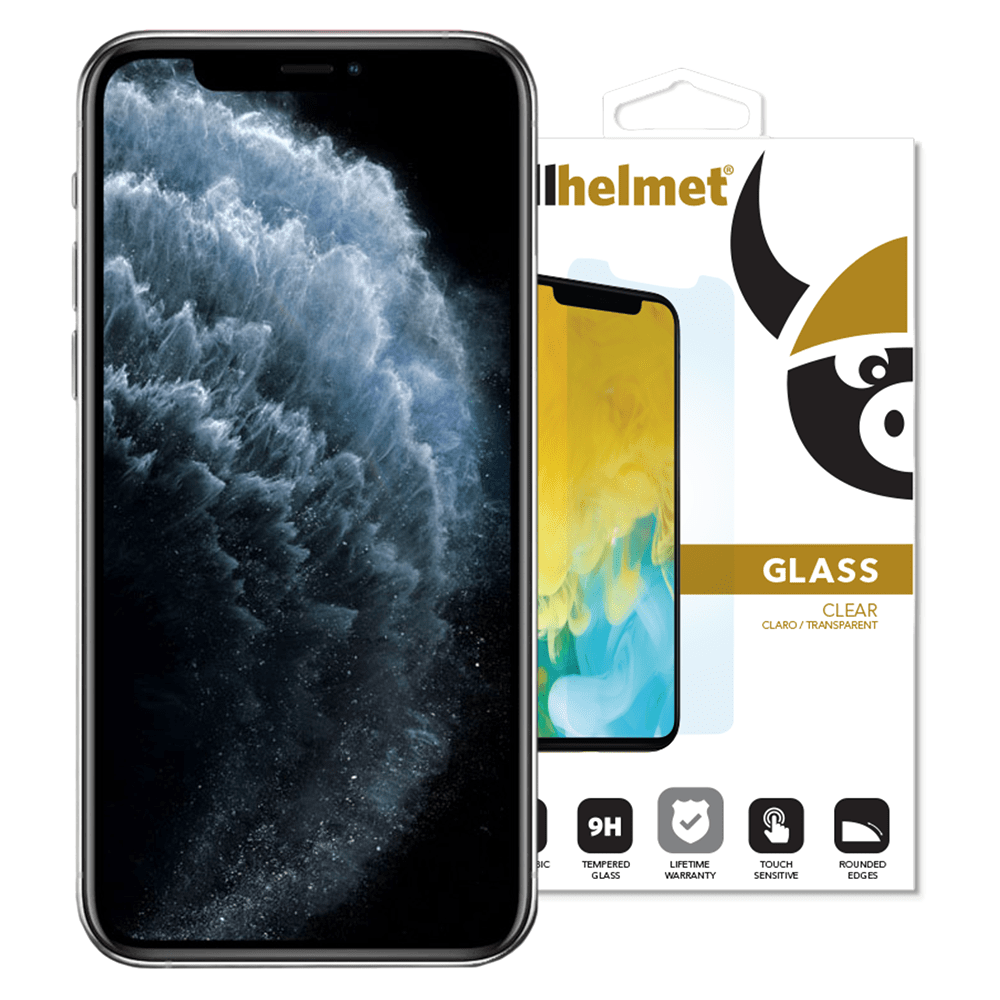 cellhelmet Tempered Glass Screen Protector for Apple iPhone 11 Pro / Xs / X Clear