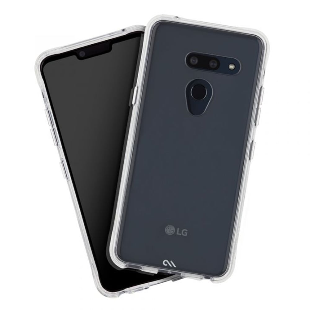 Case-Mate Protection Pack Tough Case and Glass Screen Protector For LG G8 ThinQ Clear
