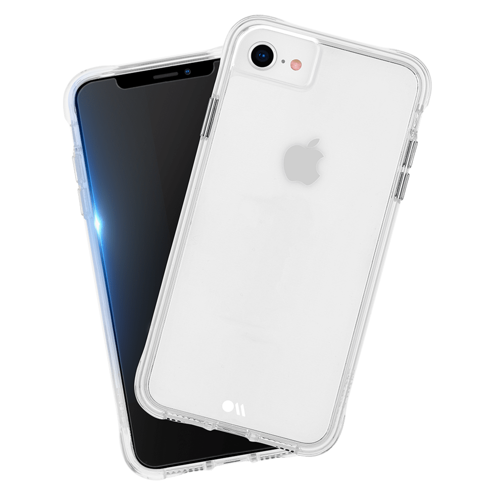 Case-Mate Protection Pack Tough Case and Glass Screen Protector for Apple iPhone SE 2022 / SE 2020 / 8 / 7 / 6s / 6