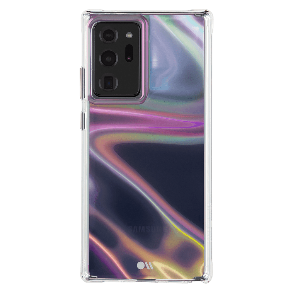 Case-Mate Soap Bubble Case with MicroPel for Samsung Galaxy Note20 Ultra 5G Iridescent