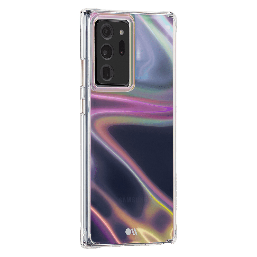 Case-Mate Soap Bubble Case with MicroPel for Samsung Galaxy Note20 Ultra 5G Iridescent