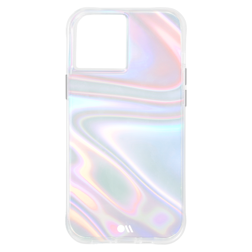 Case-Mate Soap Bubble Case with MicroPel for Apple iPhone 12 mini Iridescent