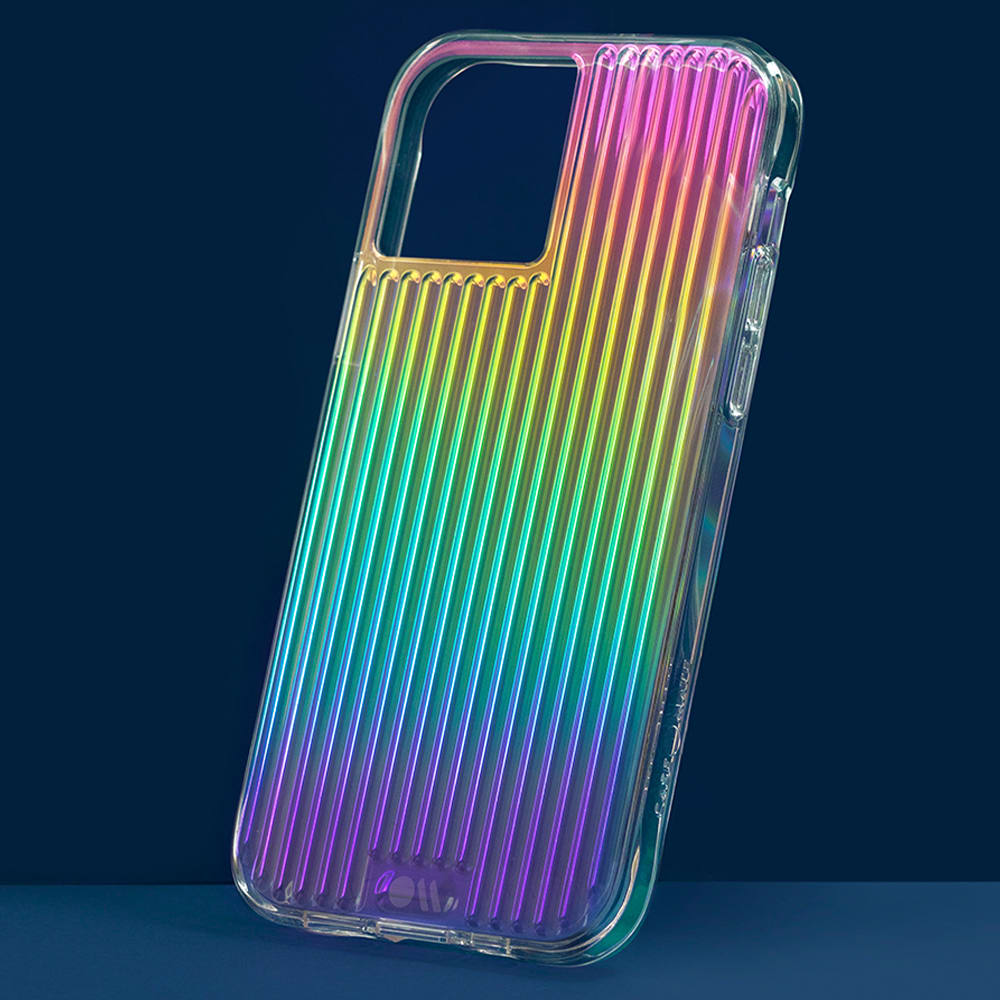 Case-Mate Tough Groove Case with MicroPel for Apple iPhone 12 mini Iridescent