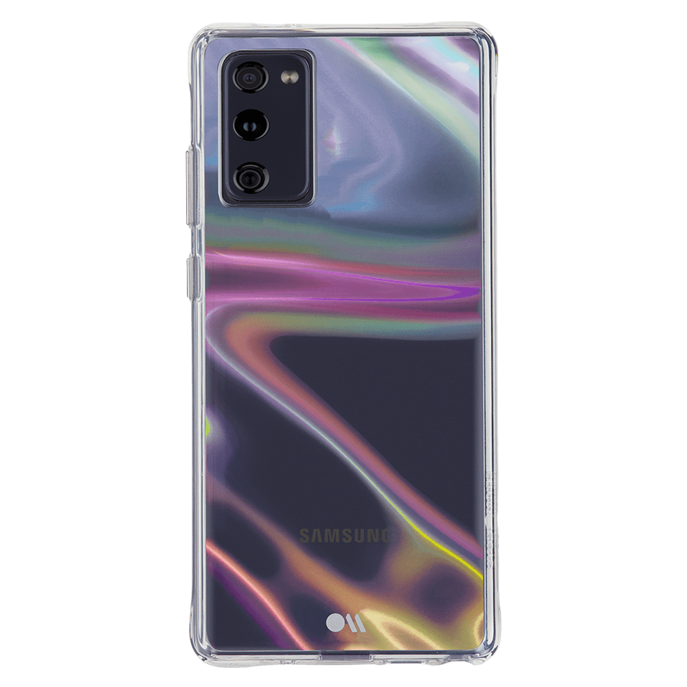 Case-Mate Soap Bubble Case with Micropel for Samsung Galaxy S20 FE 5G Iridescent