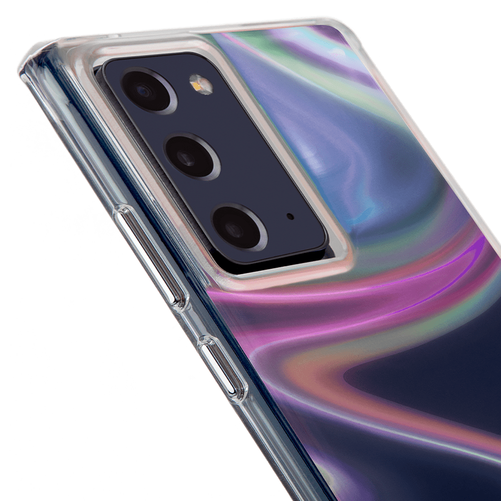 Case-Mate Soap Bubble Case with Micropel for Samsung Galaxy S20 FE 5G Iridescent