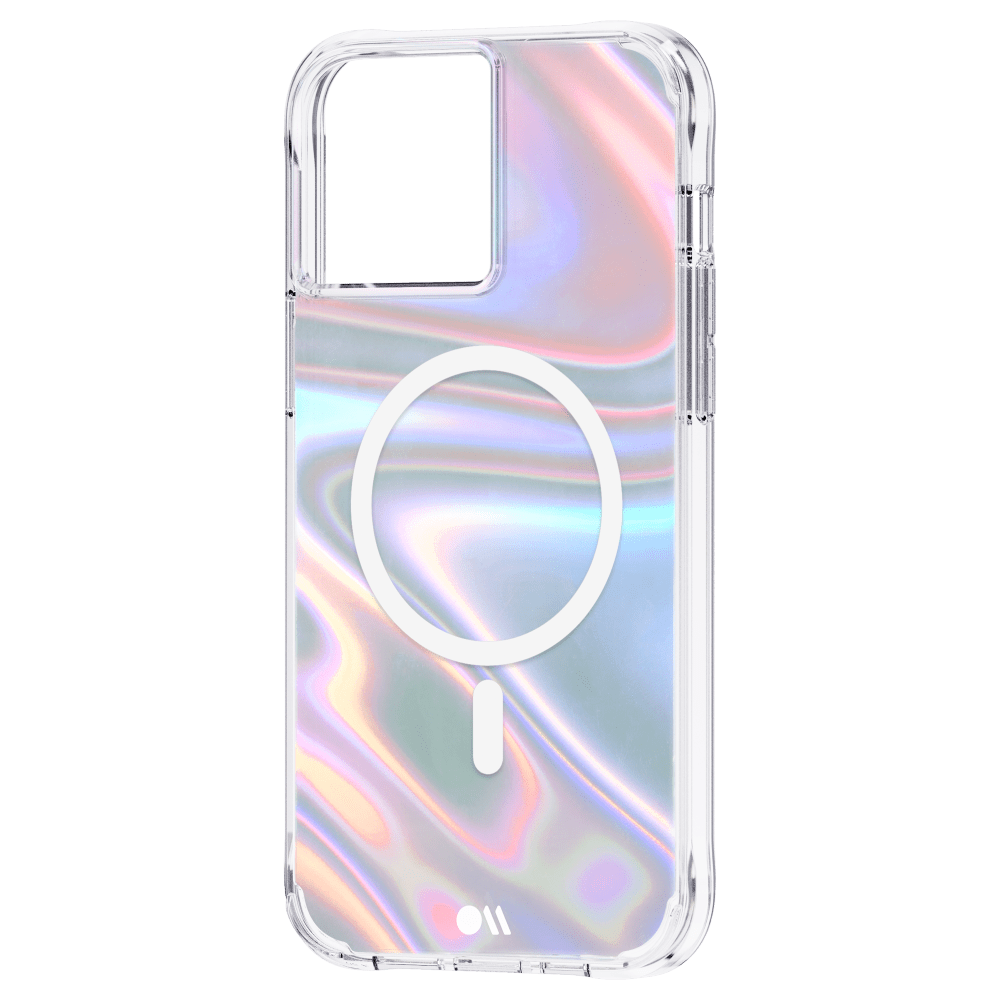 Case-Mate Soap Bubble MagSafe Case for Apple iPhone 13 Pro Max / 12 Pro Max Iridescent