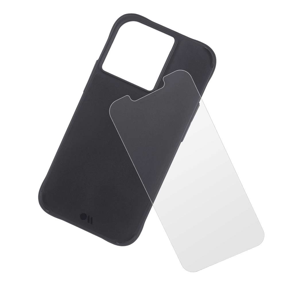 Case-Mate Protection Pack Tough Case and Glass Screen Protector for Apple iPhone 13 Pro Black