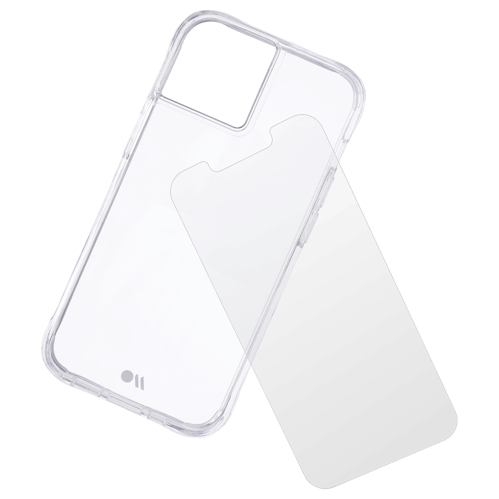Protection Pack Tough Case and Glass Screen Protector for Apple iPhone 13