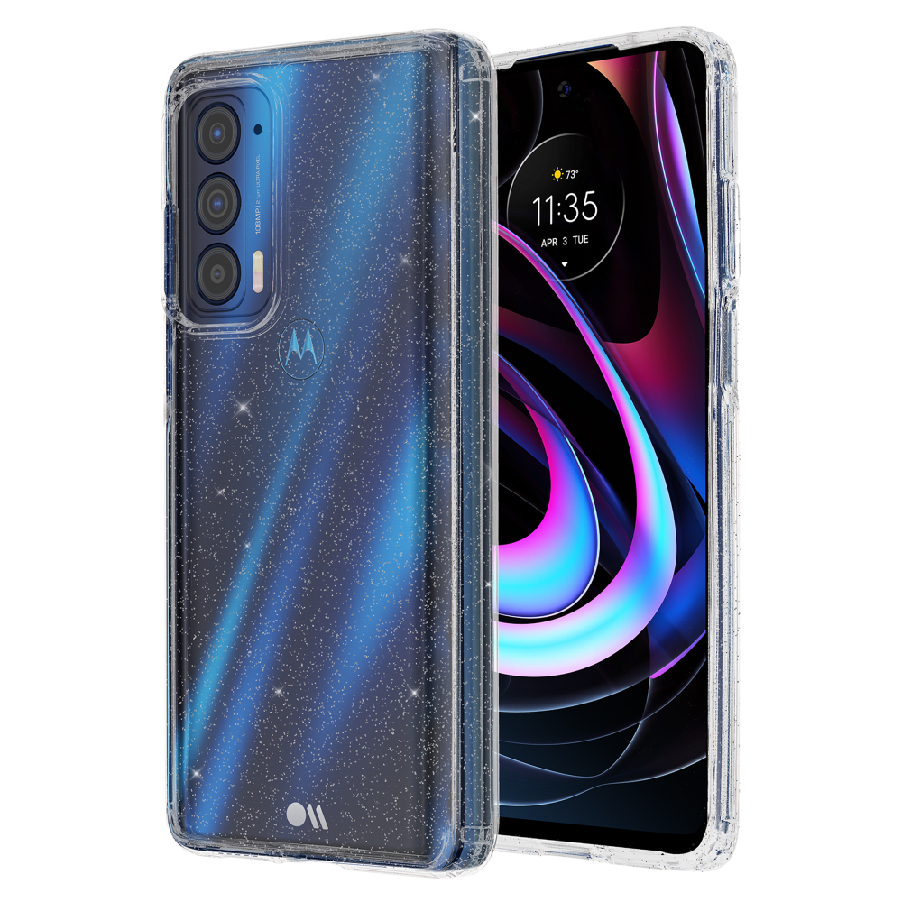 Case-Mate Sheer Crystal Case for Motorola Edge (2021) / Edge 5G UW Clear