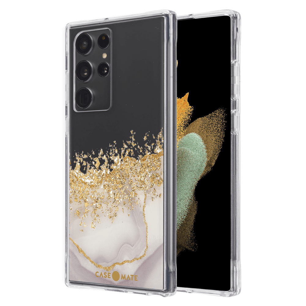 Case-Mate Karat Case for Samsung Galaxy S22 Ultra Karat Marble
