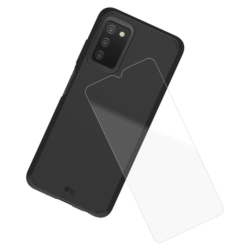 Case-Mate Protection Pack Tough Case and Glass Screen Protector for Samsung Galaxy A03s