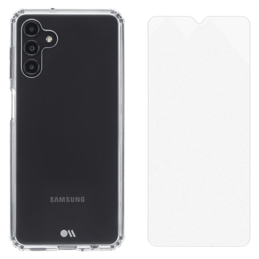 Case-Mate Protection Pack Tough Case and Glass Screen Protector for Samsung Galaxy A13 5G