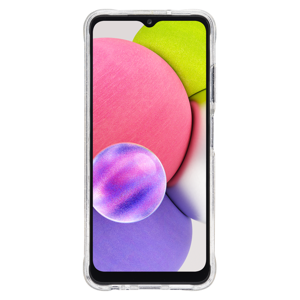 Case-Mate Sheer Crystal Case for Samsung Galaxy A03s Clear