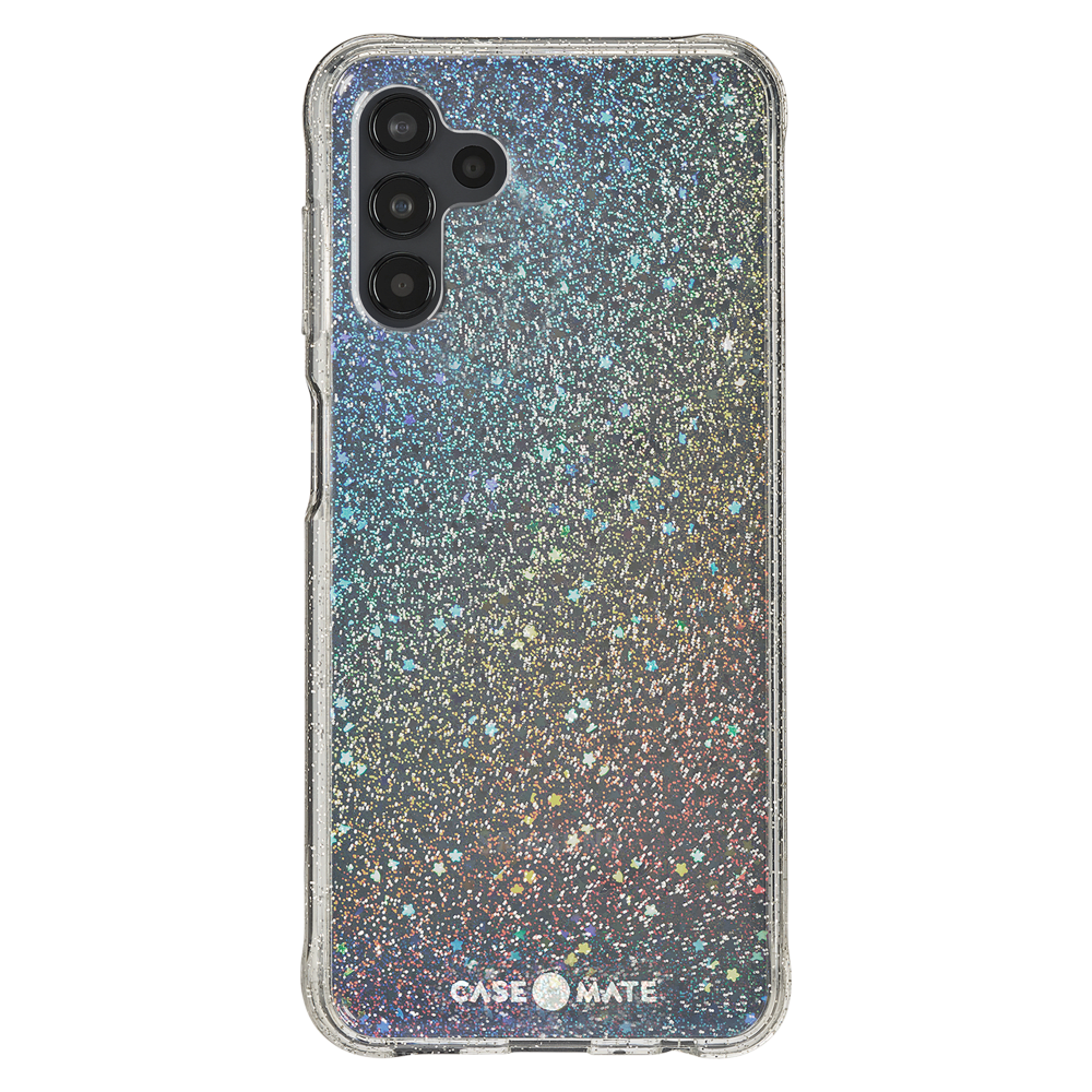 Case-Mate Sheer Stardust Case for Samsung Galaxy A13 Clear