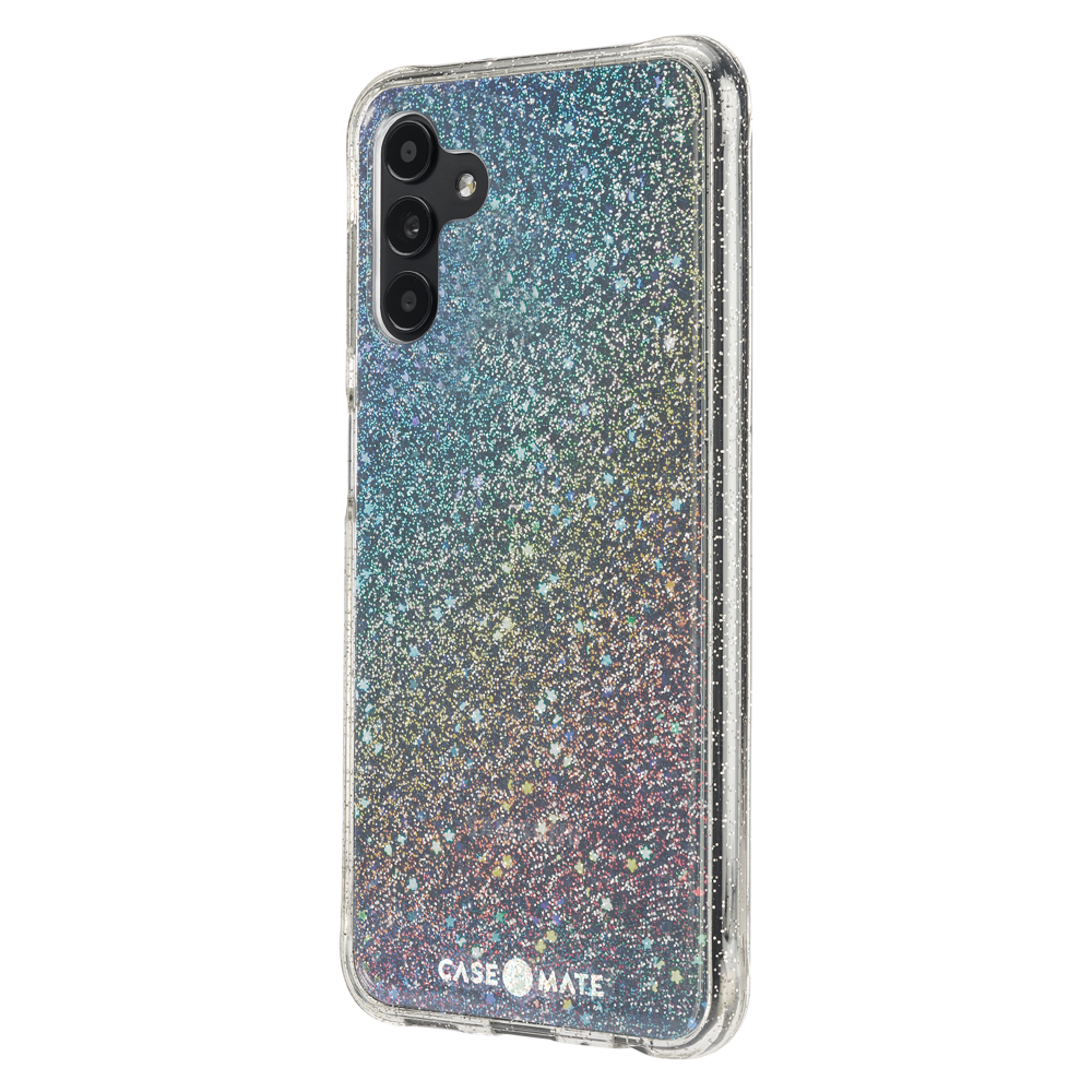 Case-Mate Sheer Stardust Case for Samsung Galaxy A13 Clear