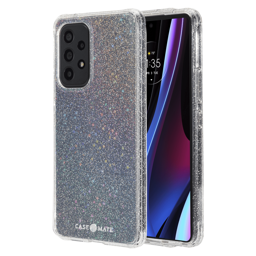 Case-Mate Sheer Stardust Case for Samsung Galaxy A53 5G Clear