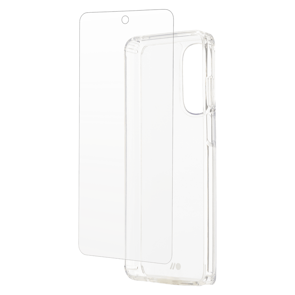 Case-Mate Protection Pack Tough Case and Glass Screen Protector for Motorola Moto G Stylus 5G (2022) / Moto G Stylus (2022)