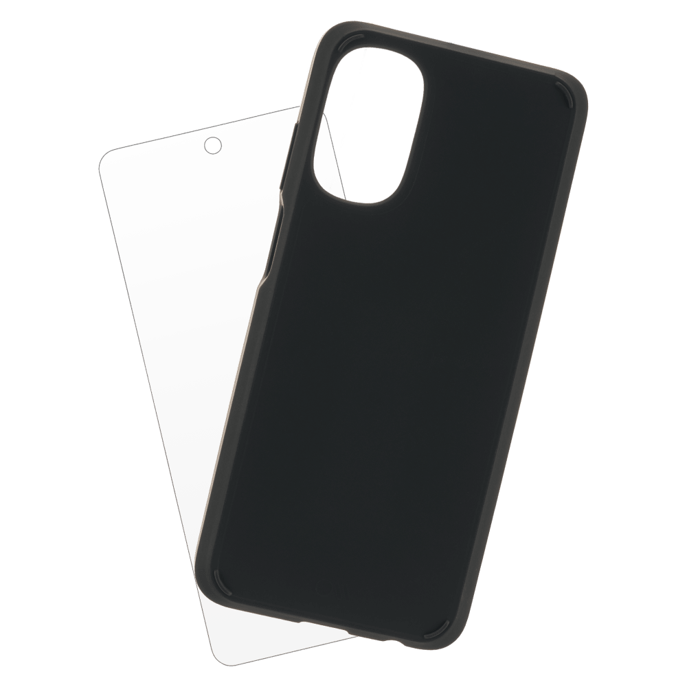 Case-Mate Protection Pack Tough Case and Glass Screen Protector for Motorola Moto G 5G (2022)