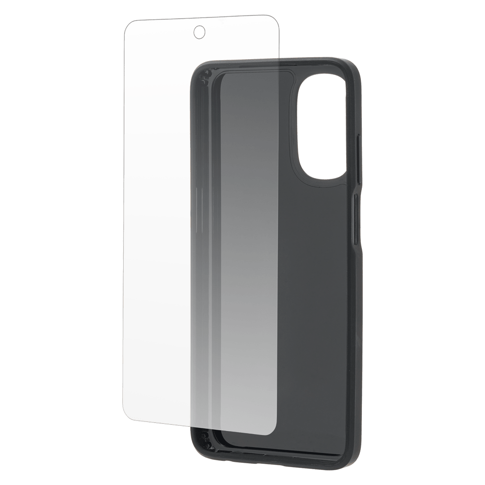 Case-Mate Protection Pack Tough Case and Glass Screen Protector for Motorola Moto G 5G (2022)
