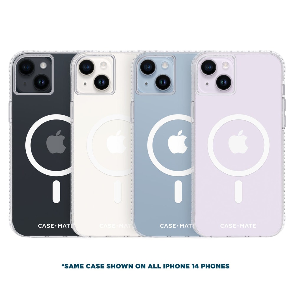 Case-Mate Tough Plus MagSafe Case for Apple iPhone 14 / 13 Clear