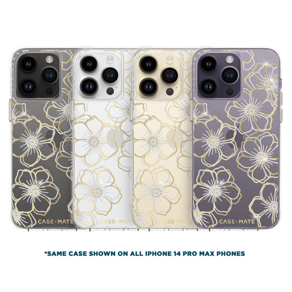 Case-Mate Floral Gems Case for Apple iPhone 14 Pro Max