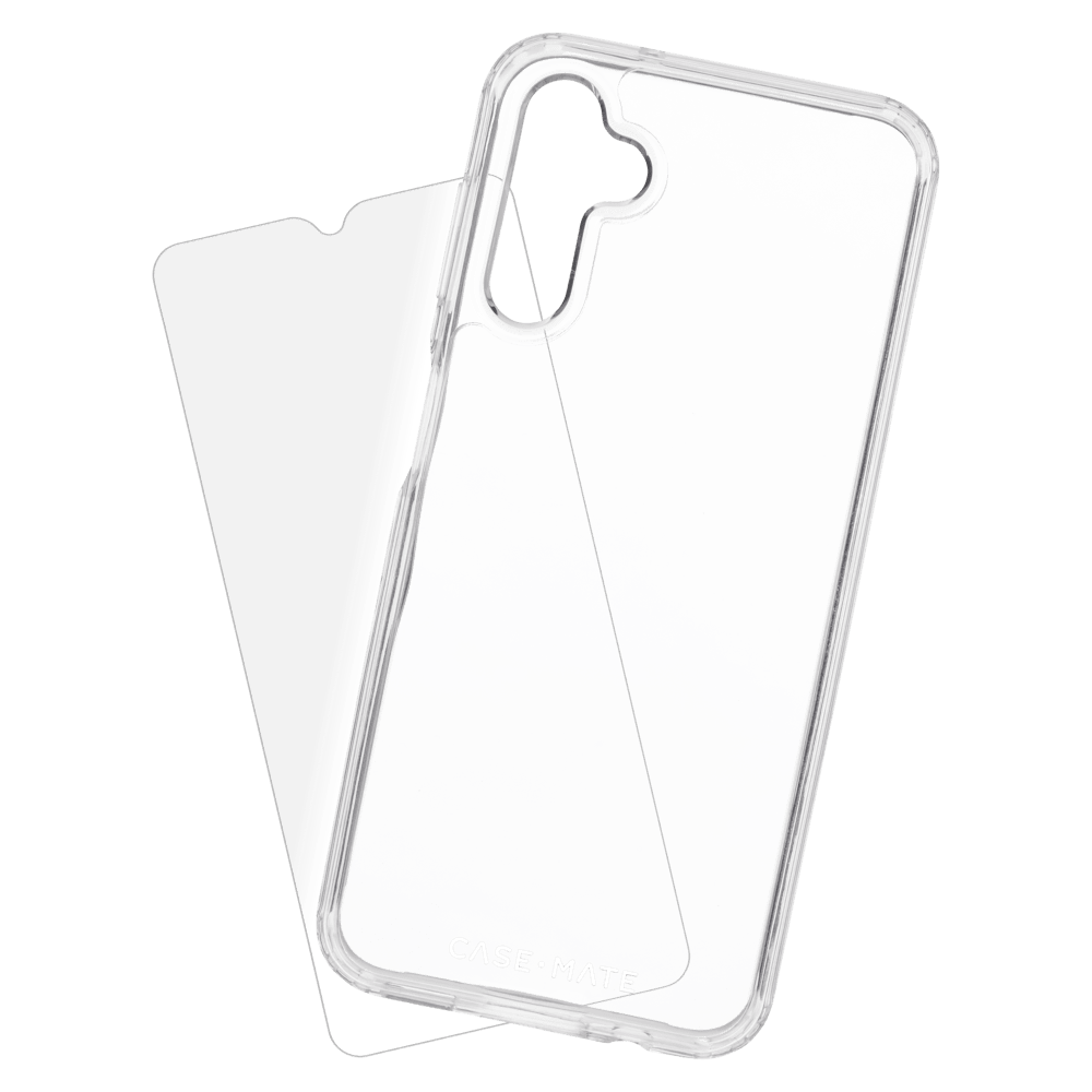 Case-Mate Protection Pack Tough Case and Glass Screen Protector for Samsung Galaxy A14 5G