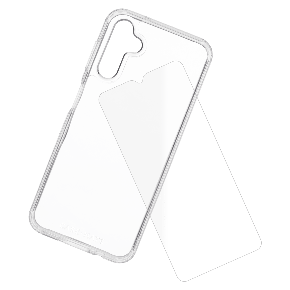 Case-Mate Protection Pack Tough Case and Glass Screen Protector for Samsung Galaxy A14 5G