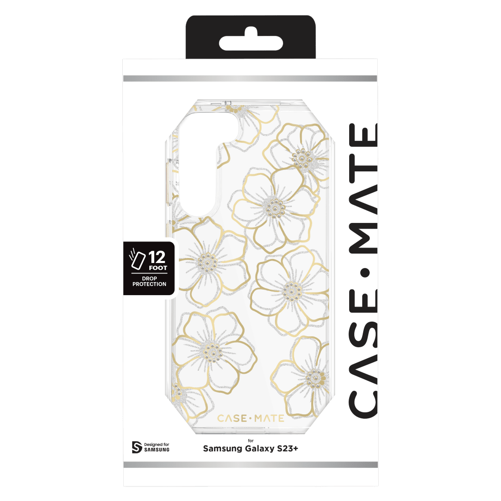 Case-Mate Floral Gems Case for Samsung Galaxy S23 Plus
