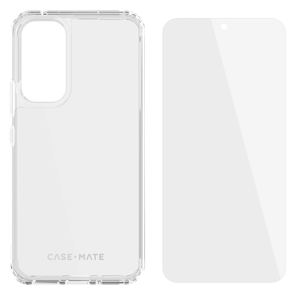 Case-Mate Protection Pack Tough Case and Glass Screen Protector for Samsung Galaxy A54 5G