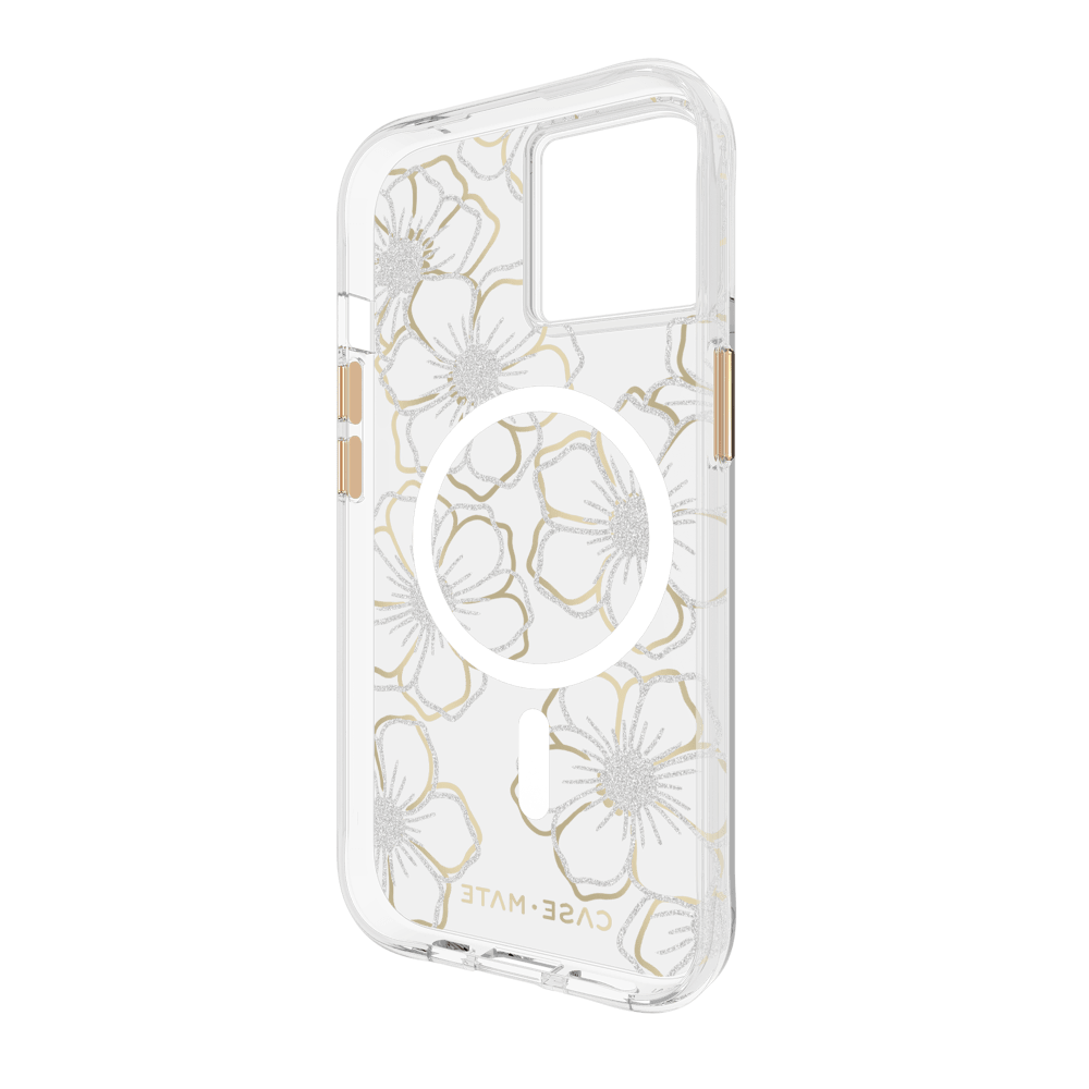 Case-Mate Floral Gems MagSafe Case for Apple iPhone 15 / iPhone 14 / iPhone 13