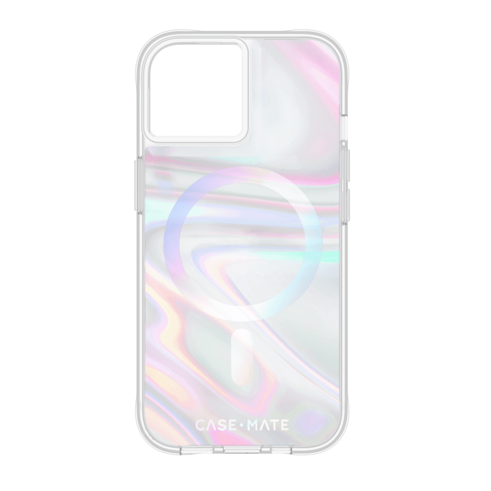 Case-Mate Soap Bubble MagSafe Case for Apple iPhone 15 / iPhone 14 / iPhone 13