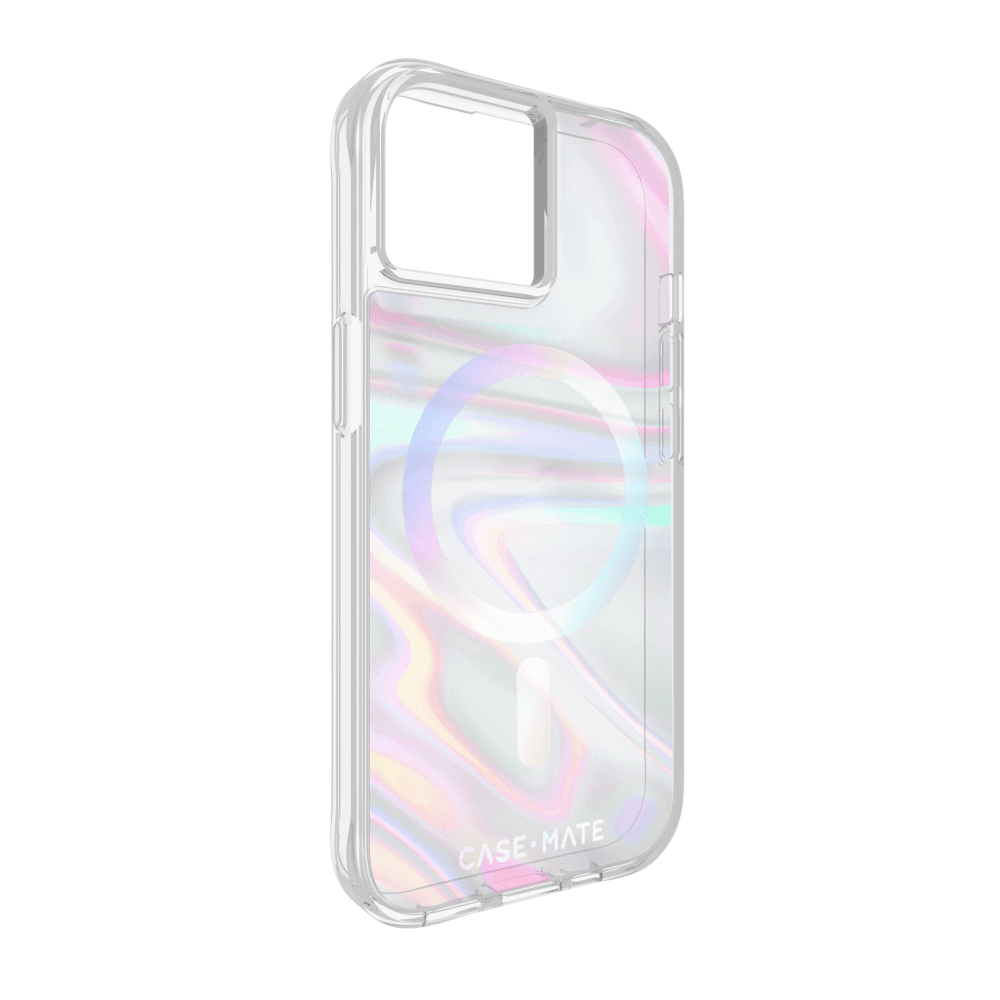 Case-Mate Soap Bubble MagSafe Case for Apple iPhone 15 / iPhone 14 / iPhone 13