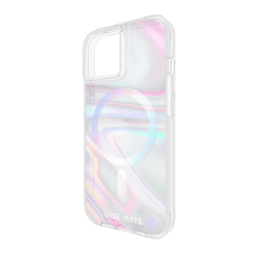 Case-Mate Soap Bubble MagSafe Case for Apple iPhone 15 / iPhone 14 / iPhone 13