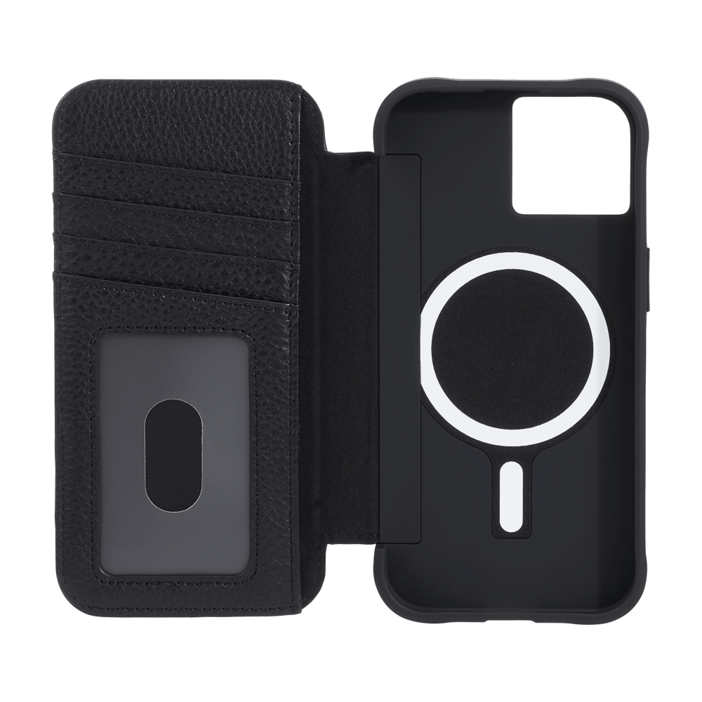 Case-Mate Wallet Folio MagSafe Case for Apple iPhone 15 / iPhone 14 / iPhone 13