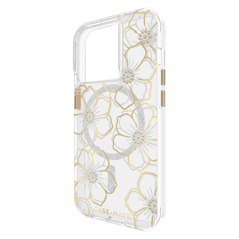 Case-Mate Floral Gems MagSafe Case for Apple iPhone 15 Pro