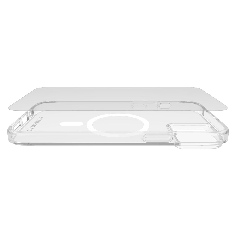 Case-Mate Protection Pack Tough Case and Glass Screen Protector for Apple iPhone 15 Plus
