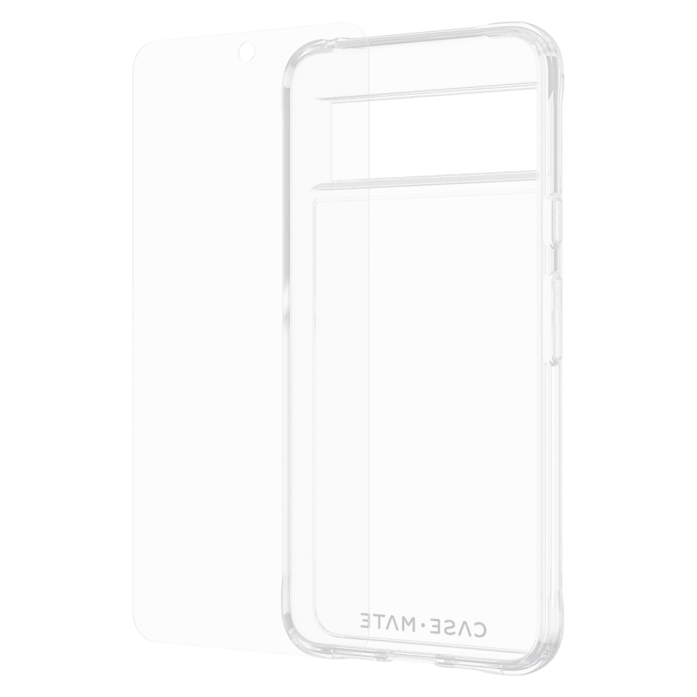 Case-Mate Protection Pack Tough Case and Glass Screen Protector for Google Pixel 8