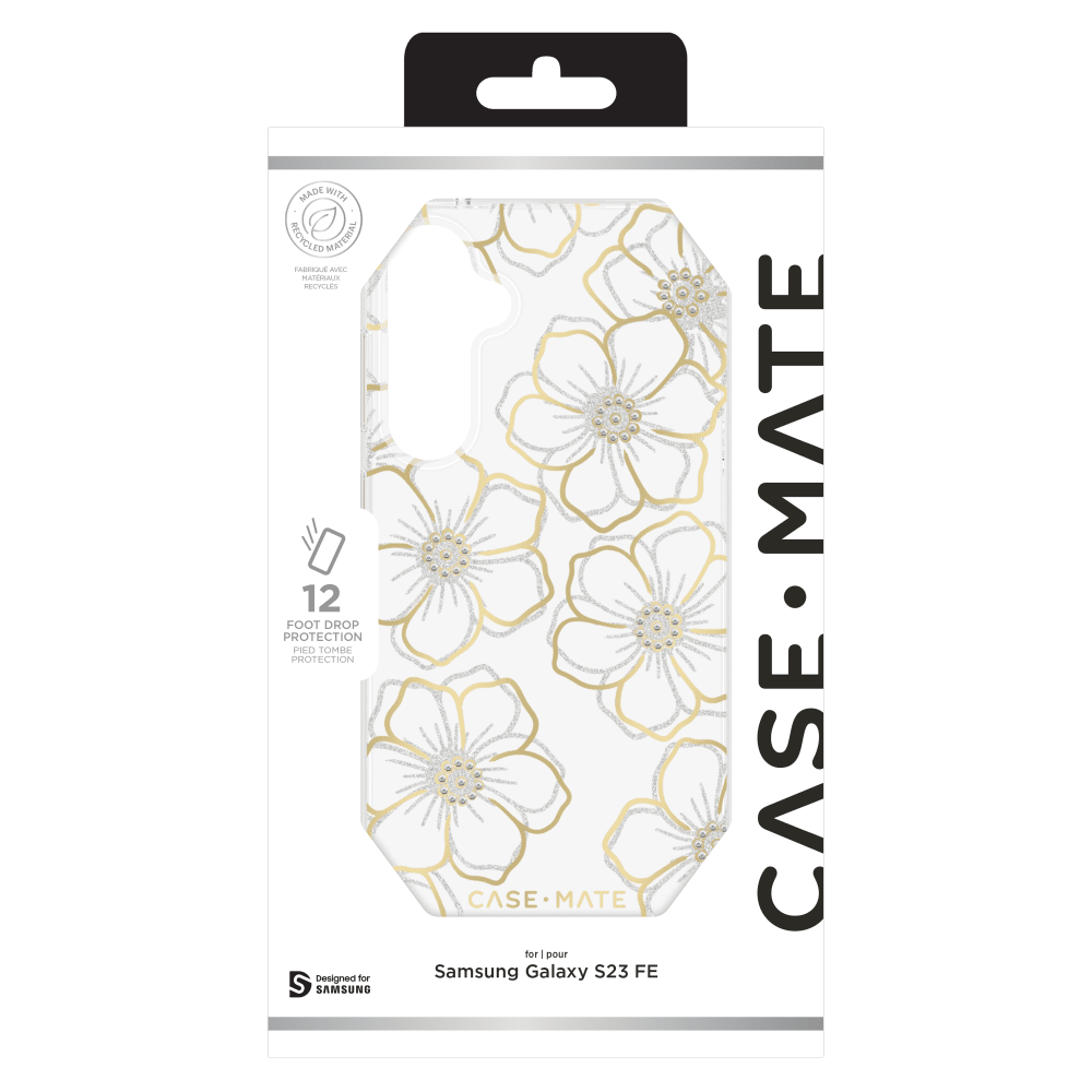Case-Mate Floral Gems Case for Samsung Galaxy S23 FE
