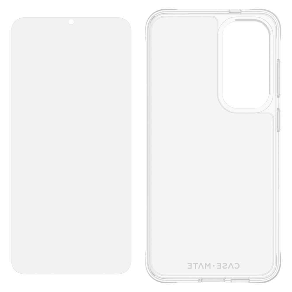 Case-Mate Protection Pack Tough Case and Glass Screen Protector for Samsung Galaxy S24 Plus