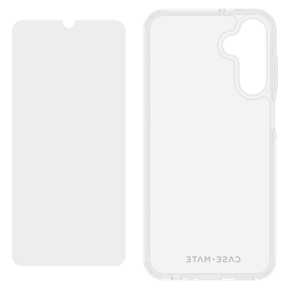 Case-Mate Protection Pack Tough Case and Glass Screen Protector for Samsung Galaxy A15 5G