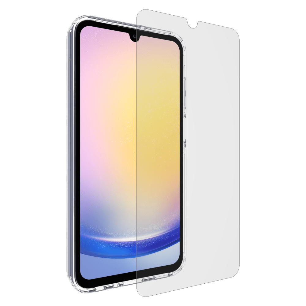Case-Mate Protection Pack Tough Case and Glass Screen Protector for Samsung Galaxy A25 5G