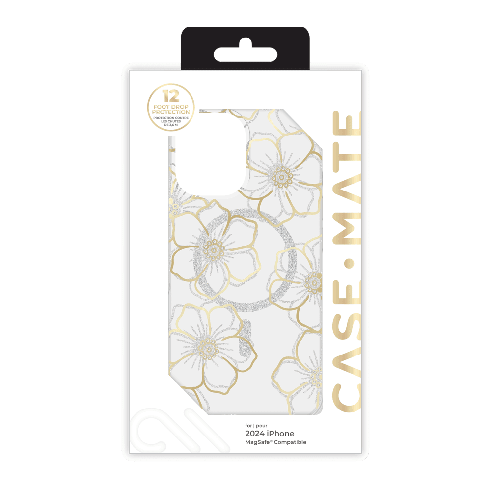 Case-Mate Floral Gems MagSafe Case for Apple iPhone 16