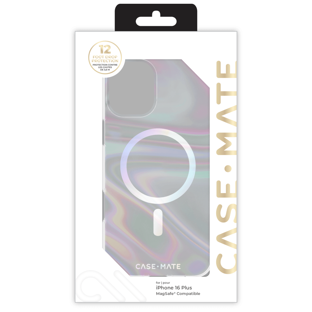 Case-Mate Soap Bubble MagSafe Case for Apple iPhone 16 Plus