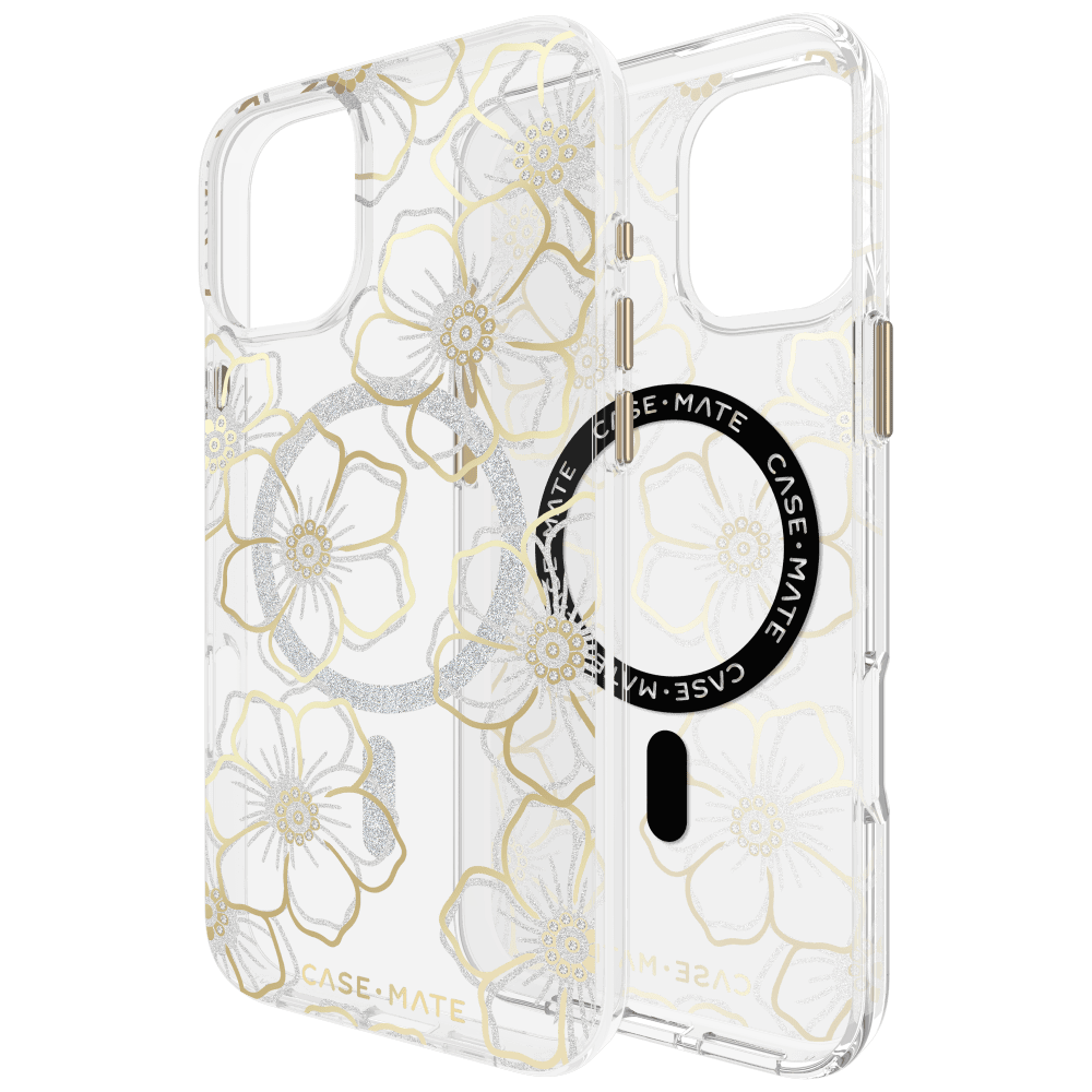 Case-Mate Floral Gems MagSafe Case for Apple iPhone 16 Plus