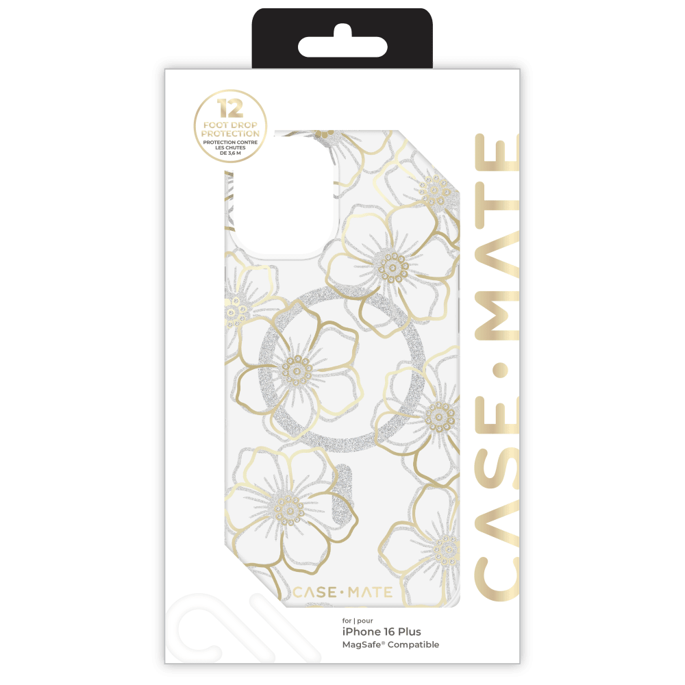 Case-Mate Floral Gems MagSafe Case for Apple iPhone 16 Plus
