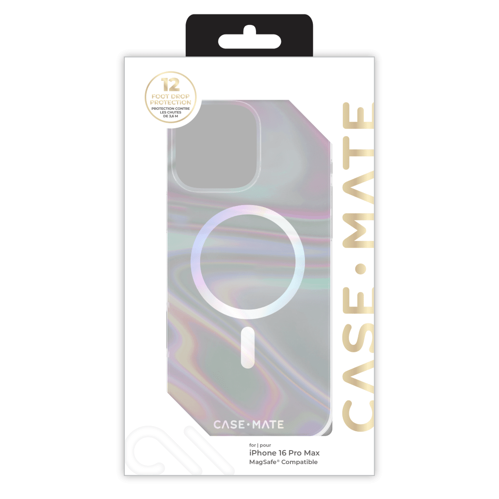 Case-Mate Soap Bubble MagSafe Case for Apple iPhone 16 Pro Max